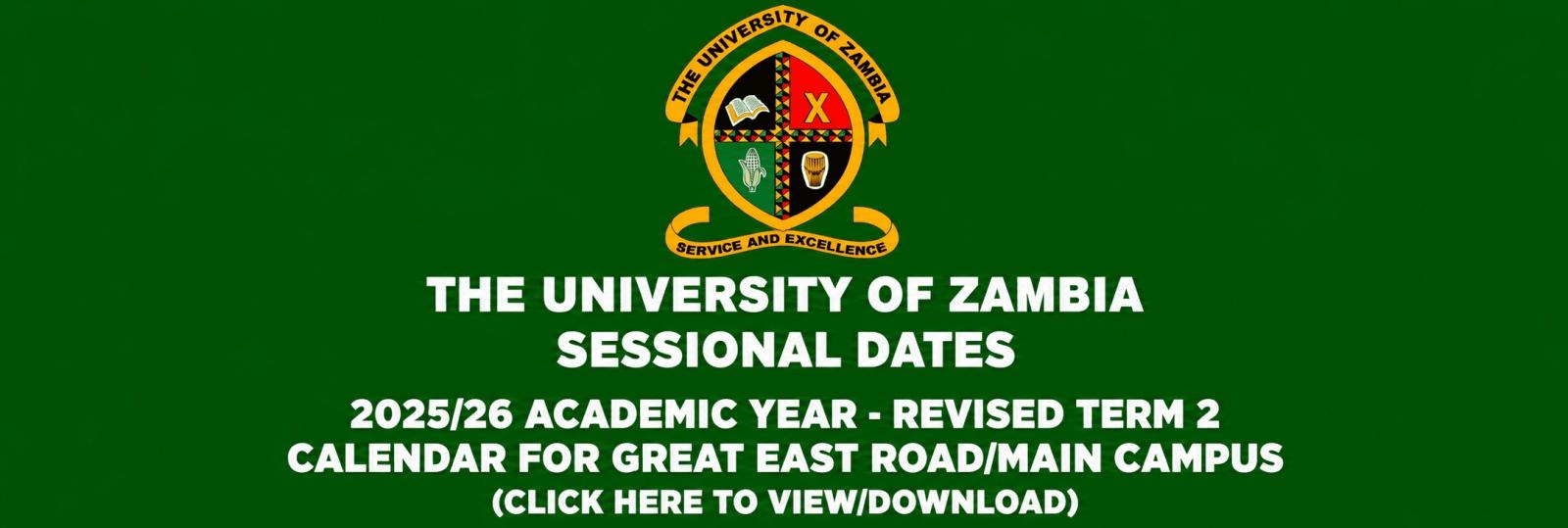 Revised Sessional Dates